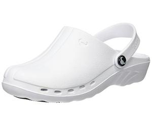 Suecos Oden, Zuecos de Trabajo, Unisex, Adulto, Blanco (White), 42 EU
