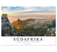 Südafrika: Kapstadt, Garden Route und Cape Winelands (Tischkalender 2026 DIN A5 quer), CALVENDO Monatskalender: Eine Reise an das Kap der Guten Hoffnung.