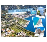 Süditalien - Sonnenverwöhnt mit viel Kultur und Geschichte (Wandkalender 2026 DIN A3 quer), CALVENDO Monatskalender: Land der Mittagssonne im südlichen Teil des italienischen Stiefels.