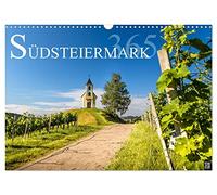 Südsteiermark365 (Wandkalender 2026 DIN A3 quer), CALVENDO Monatskalender: Die Südsteiermark ist 365 Tage und mehr einzigartig, unvergleichlich und eine ganz besondere Region in Österreich.