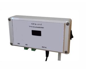 Südwind Presostato de depresión para aparatos de combustión dependientes del aire ambiente - Manguera de 5 m