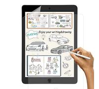 SUEEWE [2 Piezas] Protector Pantalla Mate para iPad 10,2" 9ª/8ª/7ª Generación (2021/2020/2019), Antirreflejo PET Protector Pelicula de Feel Like Efecto Papel para Dibujar y Escribir