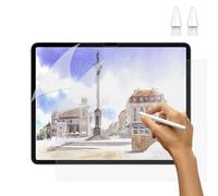 SUEEWE [2 PZS] Protector Pantalla Mate para iPad Air 11" 7ª/6ªGeneración (2025/2024), Feel Like Efecto Papel para Dibujar y Escribir, con 2 Puntas para Apple Pencil Pro & USB-C & 2ª y 1ª generación