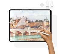 SUEEWE [2 PZS] Protector Pantalla Mate para iPad Pro 13" M4 2024: A2925/A2926/A3007, Feel Like Efecto Papel para Dibujar y Escribir, con 2 Puntas para Apple Pencil Pro & USB-C & 2ª y 1ª generación