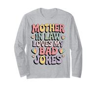 Suegra ama mis Malos Chistes Divertido diseño Manga Larga