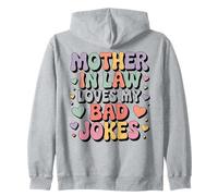 Suegra ama mis Malos Chistes Divertido diseño Sudadera con Capucha