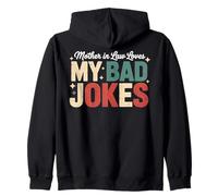 Suegra ama mis Malos Chistes Divertido diseño Sudadera con Capucha