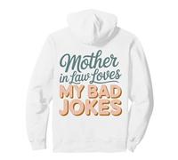 Suegra ama mis Malos Chistes Divertido diseño Sudadera con Capucha