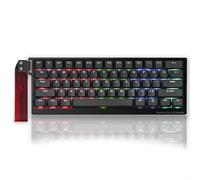 SUEHIODHY x MADLIONS MAD60 HE RGB 60% Teclado mecánico con interruptor magnético con cable con accionamiento ajustable, tasa de sondeo de 8000 Hz, teclado retroiluminado RGB de 16 millones de colores