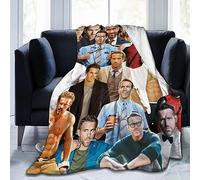 Suehome Manta Ryan Reynolds de lana suave y cómoda manta de forro polar para sofá, oficina, coche, camping, yoga, viajes, decoración del hogar, manta acogedora de felpa para la playa, regalo