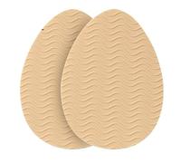 Suela antideslizante para zapatos, Almohadillas antideslizantes autoadhesivas de silicona for zapatos, multicolor, varios tamaños, 2 unidades(Round Head-apricot)
