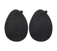 Suela antideslizante para zapatos, Almohadillas autoadhesivas for zapatos de tacón alto, cuadrado redondo negro, 9x6,5x0,15cm, 2 uds.(Round,10pcs)