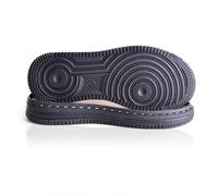 Suela de gancho tejida a mano, suela de goma suave, antideslizante, resistente al desgaste, repuesto para reparación de zapatos (Schwarz, 43)