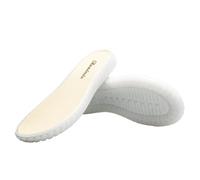 Suela de goma antideslizante para bricolaje, pantuflas tejidas a mano, suela de cristal antipatadas (blanco profundo, 37)