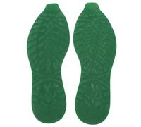 Suela de zapato antideslizante, hoja de repuesto con patrón de V de goma, resistencia al desgaste, parche de reparación de calzado deportivo de baloncesto para talla 41 44 (Green)