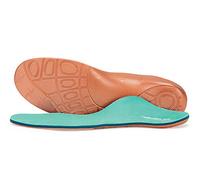 Suela extra cómoda para hombre con espuma de memoria, para fascitis plantar/dolor de talón, pies planos/altos arcos, pronación (Marrón, 43 EU)