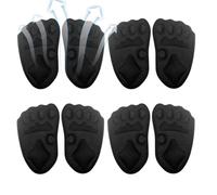 Suela Interior De Tacón Alto Para -pie - 4 Pares De Ajustadores De Llenado De Zapatos | Inserto De Cabeza De Zapato De Espuma Suave Anti-Dolor | Almohadilla De Media Cintura - Ajuste De