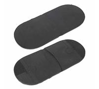 Suela sin Deslizamiento, Zapatos de Cuero de Goma Suela, Buena Elasticidad, Outsoles Desgaste Hechas a Mano, Anti-deslizamiento, Almohadilla Reparación del Antepié/talón para Goma, Ideal para (Tacón)