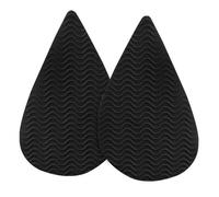 Suelas antideslizantes para zapatos, Almohadillas Autoadhesivas for Zapatos Multicolor 2 Piezas(Black-01)