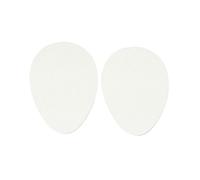 Suelas antideslizantes para zapatos, Almohadillas de goma autoadhesivas for zapatos, multicolor, paquete de 2(White)