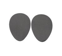 Suelas antideslizantes para zapatos, Almohadillas de goma autoadhesivas for zapatos, multicolor, paquete de 2(Black)