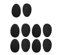Suelas antideslizantes para zapatos, Almohadillas protectoras autoadhesivas for suelas de zapatos, color negro, 2 unidades o 10 unidades(Black-10pcs)