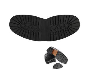 Suelas de Goma Antideslizantes, Reparación Resistente al Desgaste para Mujer y Hombre, Diseño Perfilado para Antepié o Talón, Accesorios de Calzado (XL Plantillas Delanteras)