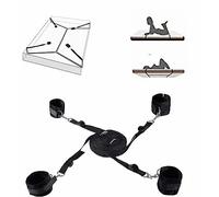 Sᶒᶍuelle ʂᶒx B/D/S/M Nylon con Cama Romántica y Colchón Fijo Ajustable con Juego de Accesorios para el Dormitorio