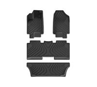 Suelo Coche para Odyssey 7 Asientos 2018-2025 TPE Alfombrillas Suelo Coche Forro Carga Almohadilla Maletero Timón Izquierdo Accesorios Negros(Lhd 4p)