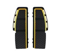Suelo de Conducción Diamond Cut Compatible con Harley Touring(Black Gold) | Adecuado para los modelos Harley Street, Road, FLH/T, FLHX y FLTRX