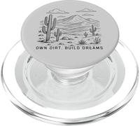 Suelo Propio. Inversor de Tierras Build Dreams Entusiasta, Fuera de la Red PopSockets PopGrip para MagSafe