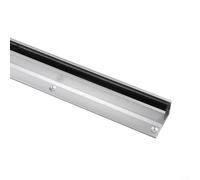 Suelo Puerta Corredera Vidrio 40cm Aleación Zinc con para forro Silencioso para soporte para cristal 8-14mm Mampara Ducha