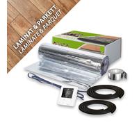 Suelo Radiante Parkettheizung Calor Set Parqué Laminado 150W/M ² Termostato