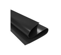 Suelos de Goma Lisos, Esteras de Goma, Tiras de láminas de Goma Negras multiusos, absorbentes de Impactos, Rollos de Goma for Placas de Alfombrillas de Goma Antideslizantes a Prueba de Agua(100x130cm)