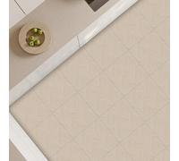 Suelos de Vinilo Adhesivos para Suelos Rayas marrones claros Baldosas Adhesivas Impermeables Autoadhesivas Fáciles de Aplicar Vinilo Adhesivo Pared Cocina Baño 10x10 (10 Piezas)