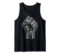 Sueña como Martin lidera como Harriet Black History Pride Camiseta sin Mangas
