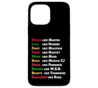 Sueña como Martin, lidera como Harriet regalo en Black History Carcasa para iPhone 13 Pro Max