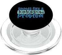 Suena como un Problema de mañana Divertido Procrastinación Perezosa PopSockets PopGrip para MagSafe