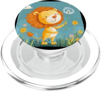 Sueña en grande como un león con este toque de diente de león PopSockets PopGrip para MagSafe