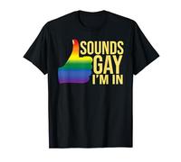 Suena gay Estoy en bandera LGBT Orgullo por la igualdad Camiseta