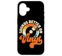 Suena mejor en los amantes de los discos de vinilo Carcasa para iPhone 16