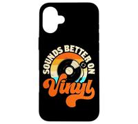 Suena mejor en los amantes de los discos de vinilo Carcasa para iPhone 16 Plus