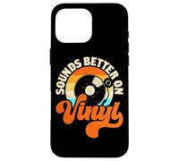 Suena mejor en los amantes de los discos de vinilo Carcasa para iPhone 16 Pro Max