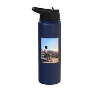 SUEÑO CON FÚTBOL EN LOS ÁNGELES CALIFORNIA Stainless Steel Insulated Water Bottle