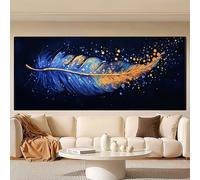 Sueño Diamond Painting Grande 75x35cm, Kit Manualidades Adultos 5D Diamond Art, Pintura de Diamante Pluma Manualidades, DIY Cuadro de Diamantes Punto de Cruz Diamante para Decoración Hogar 0R-453