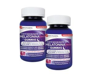Sueño. Forté Noche Melatonina 1900 Flash Gummies, 60 gummies. Forté Pharma