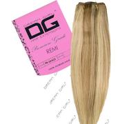 Sueño joven de 16 pulgadas de color 6/16/613 trama remy extensiones de cabello