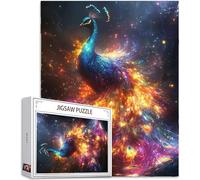 Sueño Puzzle 5000 Piezas Adultos, Puzzle Pavo Real Patrón Diseño, Jigsaw Adultos, 5D DIY Artesanía Familia Actividades con Embalaje de Caja de Regalo, Home Room Wall Decor, Regalo 156x105cm, Model704