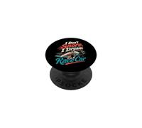 Sueño Que Soy un Conductor de Carreras Humor PopSockets PopGrip Adhesivo