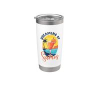Sueños de Samos Vaso térmico de acero inoxidable de doble pared